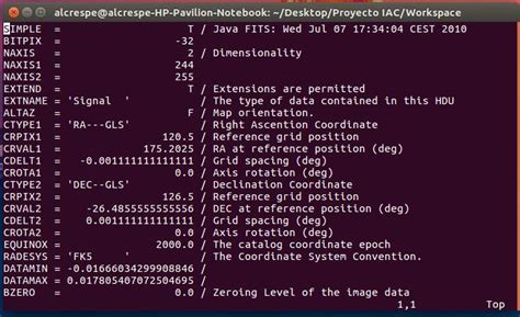 How to Plot Fits File in Python 的图像结果