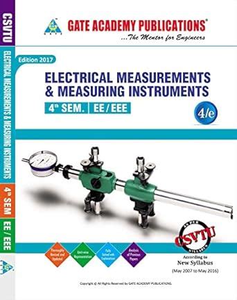 Amazon.in: Buy Electrical Measurements & Measuring instruments Book ...
