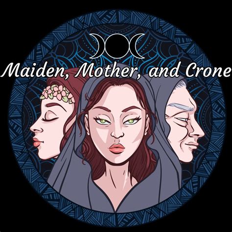 Maiden, Mother, and Crone - Nyx's Grove | Pagan symbols, Triple goddess ...