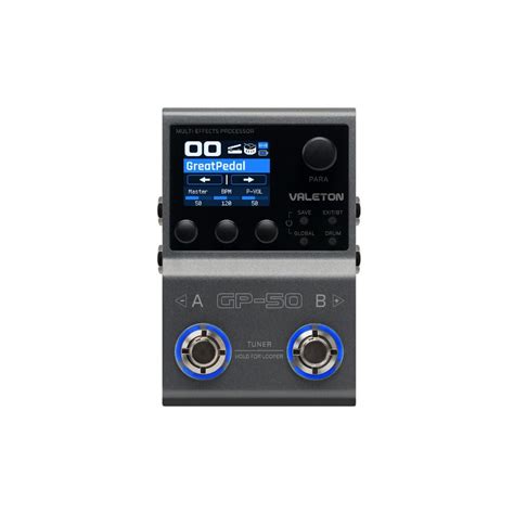 Valeton Gp-50 Multi-Effects Processor SnapTone & IR Loader – Stompbox.in
