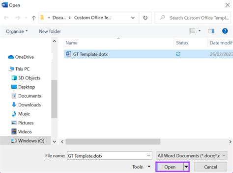 Image result for Open Template File