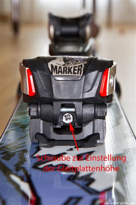 Skiwerkstatt | Bindungseinstellung | PowderGuide