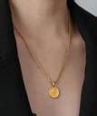 shreyas Rope Chain - 18K Gold Anti-Tarnish Metal Pendant Price in India ...
