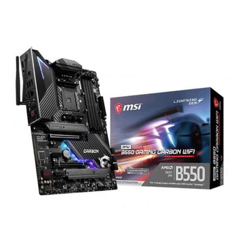 Buy MSI MPG B550 Gaming Carbon Wifi DDR4 AMD Motherboard | Elitehubs ...
