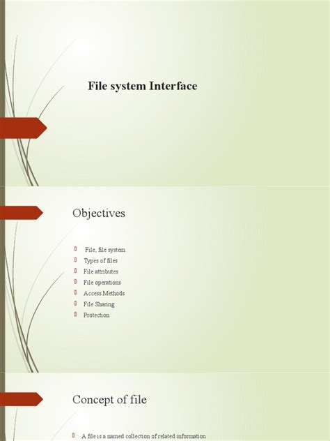 Image result for File System Interface