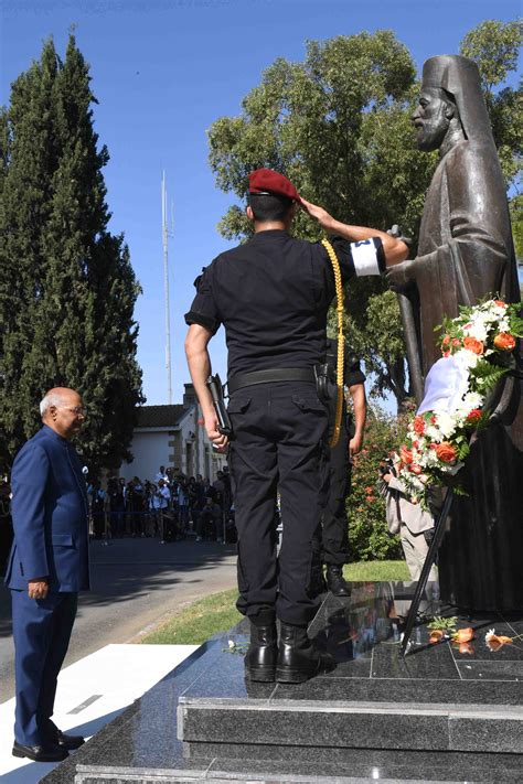 nath kovind during the ceremonial welcome at presidential palace at the ...