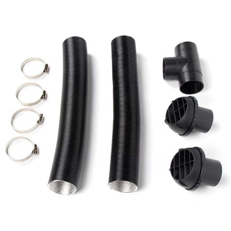 Buy OCPTY 60mm Car Heater Pipe Duct Warm Air Outlet Vent Hose Clips T ...