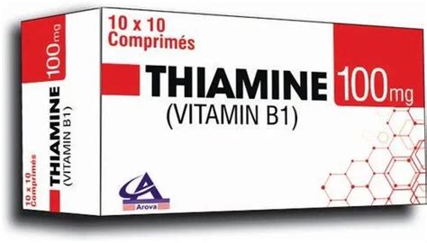 Thiamine Tablets 100 Mg, 10 X 10, 56% OFF | www.elevate.in