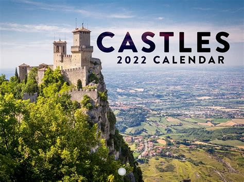 Buy Castles 2022 Wall Calendar World Travel Medieval European Beautiful ...