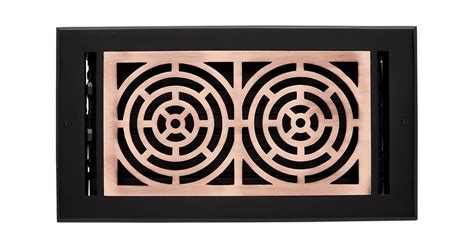 Signature Hardware 457125 Burrel Brass Wall Register - 6" x 14 ...