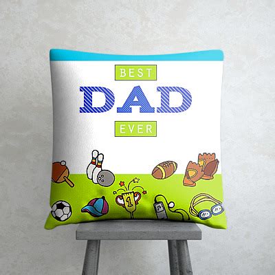 Buy Best Dad personalized cushion Online at Best Price | Od