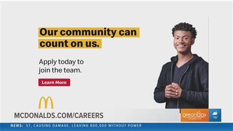 Local McDonald's hiring 3,000 crew members, learn how to apply | wusa9.com