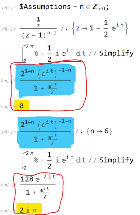 Complex Line Integral Examples 的图像结果