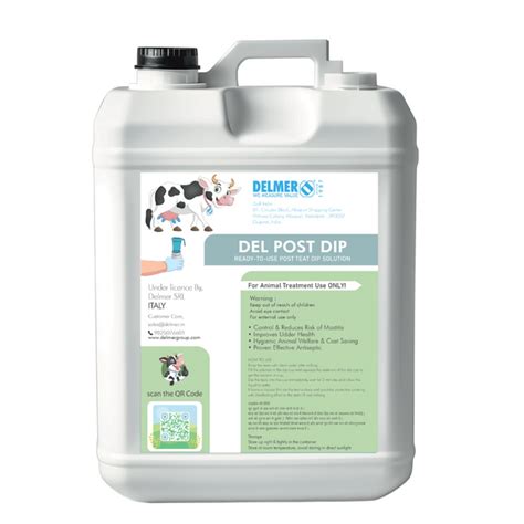 Effective Pre & Post Teat Dip Solution for Livestock