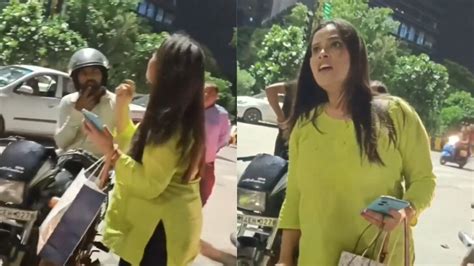 Viral Video - 'तो छातीला स्पर्श करत होता..', महिला भर रस्त्यात बाईक ...