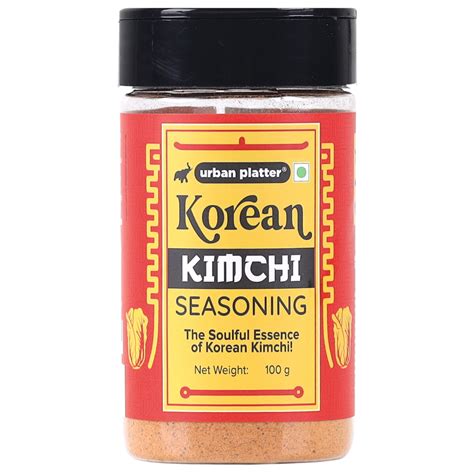 Urban Platter Korean Kimchi Seasoning, 100g (Plant-Based | Authentic K