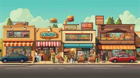 Image result for Restaurant Cartoon
