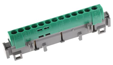 0 048 34 Legrand | Legrand Distribution Block, 13 Way, 1.5 → 16 mm², 6 ...