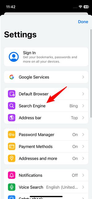 Image result for Google Search Engine Settings