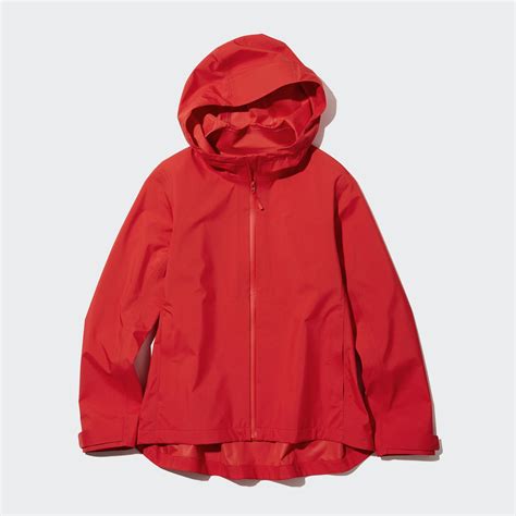 Uniqlo Outerwear Factory Price - Uniqlo Blocktech Parka Women Red