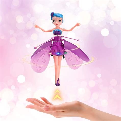 Magic Flying Fairy Princess Doll Flying Fairy Doll Toys for Girls Sky ...