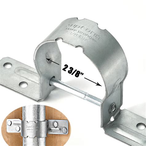 2-3/8 Steel To Wood Fence Brackets OZCO Building Products, 54% OFF