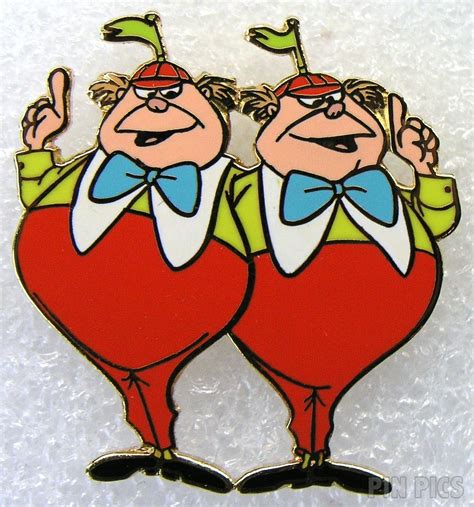 PP6382 - WDW - Tweedledee and Tweedledum - Alice in Wonderland Twins ...