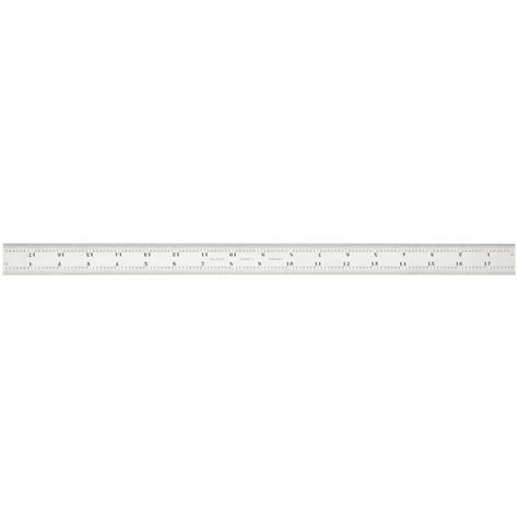 STARRETT, C604R-18, 18 in, Steel Rule, Spring Tempered - 2ZUW3|C604R-18 ...