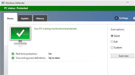 Image result for Check for Windows Defender