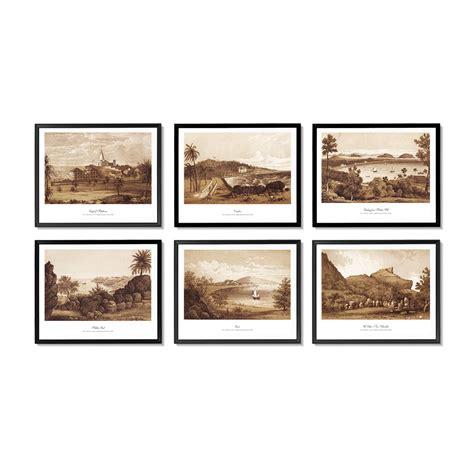 Landscapes of Bombay (Set of 6) – Calcuttan