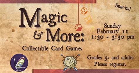 Magic & More, Voorheesville Public Library, February 11 2024 | AllEvents.in