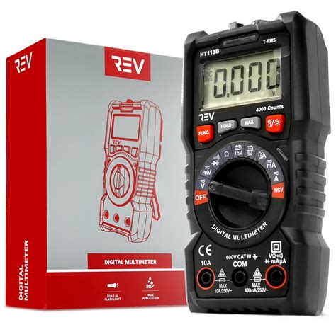 Buy VViViD REV Digital Multimeter (4000 Counts) AC / DC Electric ...