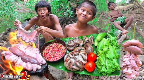 Primative Technology Cooking 的图像结果