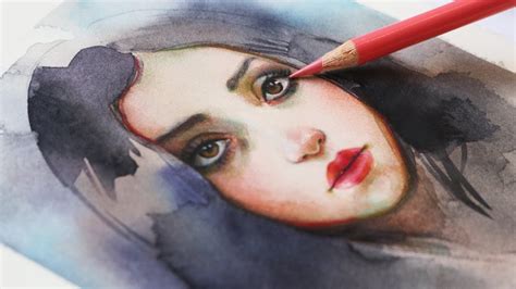 Color Pencil Portrait Tutorial 的图像结果