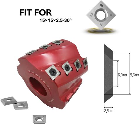 Asieg Tool 15mm Tungsten Carbide Cutter Inserts for Woodworking India ...