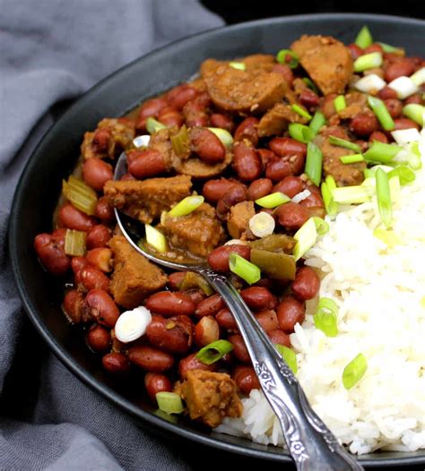 Vegan Red Beans and Rice - Holy Cow Vegan