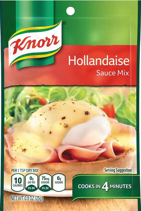 Amazon.com : Knorr Hollandaise Sauce, .9-Ounce Packages (Pack of 12 ...