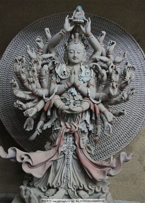 敦煌莫高窟千手观音图片_风景名胜_自然景观_图行天下图库