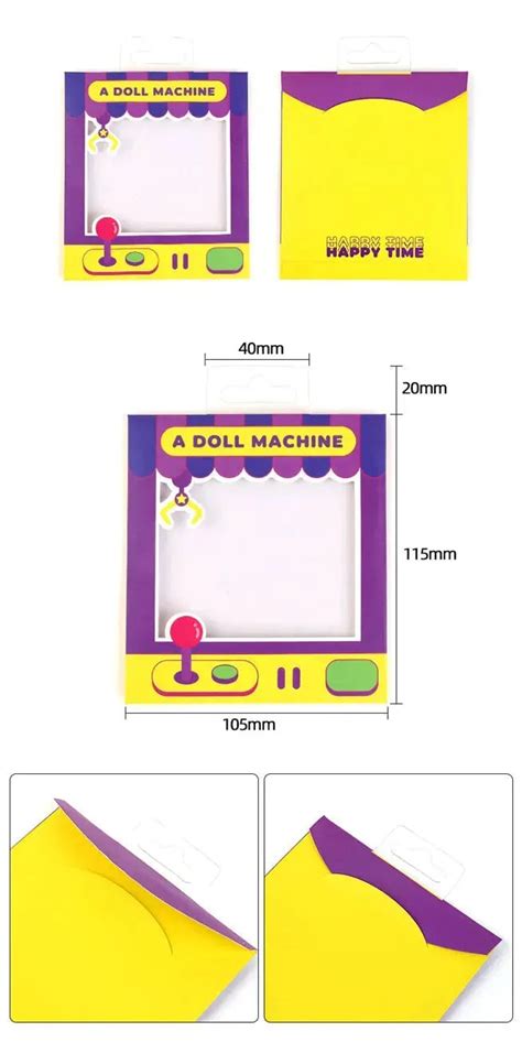 Claw Machine Packaging Box 的图像结果