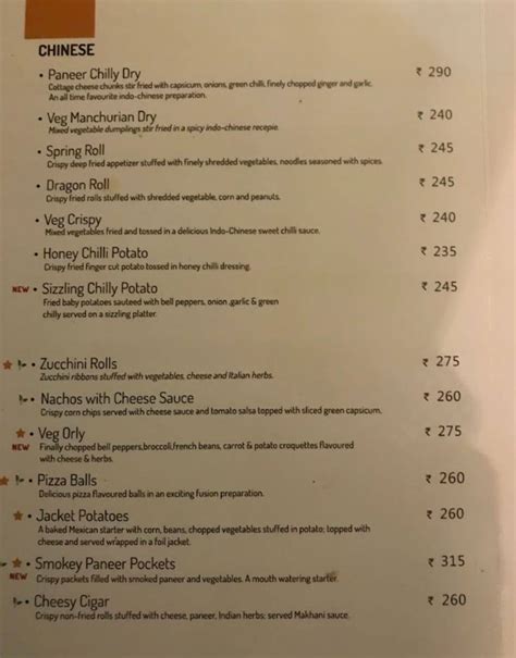 Menu at Steam Restaurant, Surat