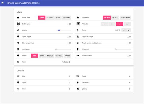 Image result for openHAB Basic UI Condensed Layout