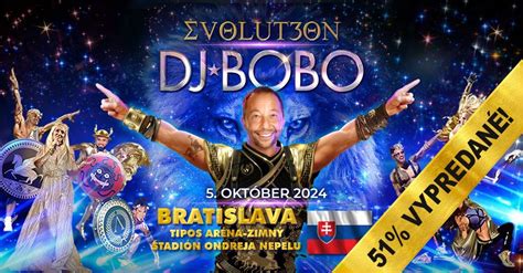 DJ BoBo v Bratislave - EVOLUT3ON TOUR 2024, Zimny Stadion Ondreja ...