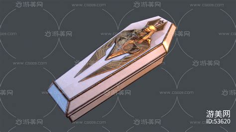 古代 写实的棺材-cg模型免费下载-CG99