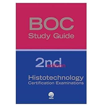 Buy BOC Study Guide: Histotechnology Certification Examinations Book ...