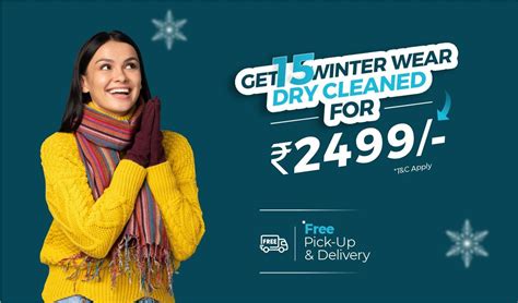 Get 15 Winter Wear Dry Cleaning@2,499 | Ironout