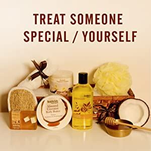 BodyHerbals Tropical Coconut Skincare Gift Set for Women and Men | Bath ...