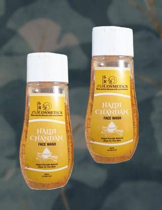 6 r cosmetics All Skin Type with Turmeric & Sandalwood for Dry or Oily ...