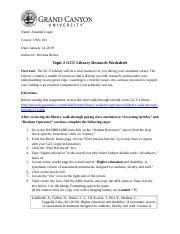 Image result for Topic 2 GCU Library Research Worksheet