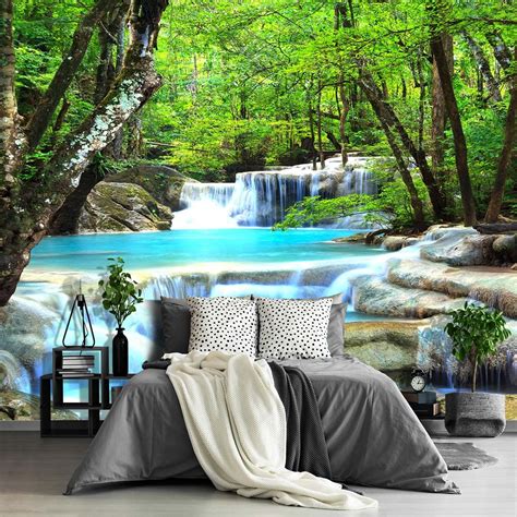 Nature Jungle Landscape Wall Mural - Woodland Feng India | Ubuy