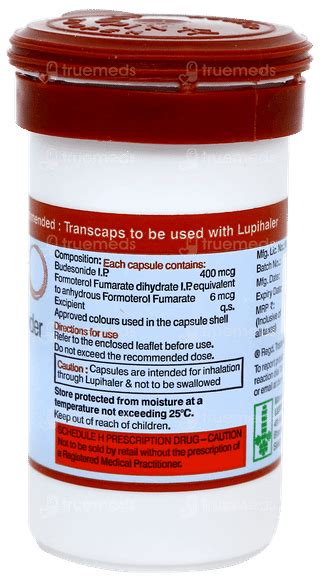 Budamate 400 Transcaps: Uses, Side Effects, Price & Substitutes